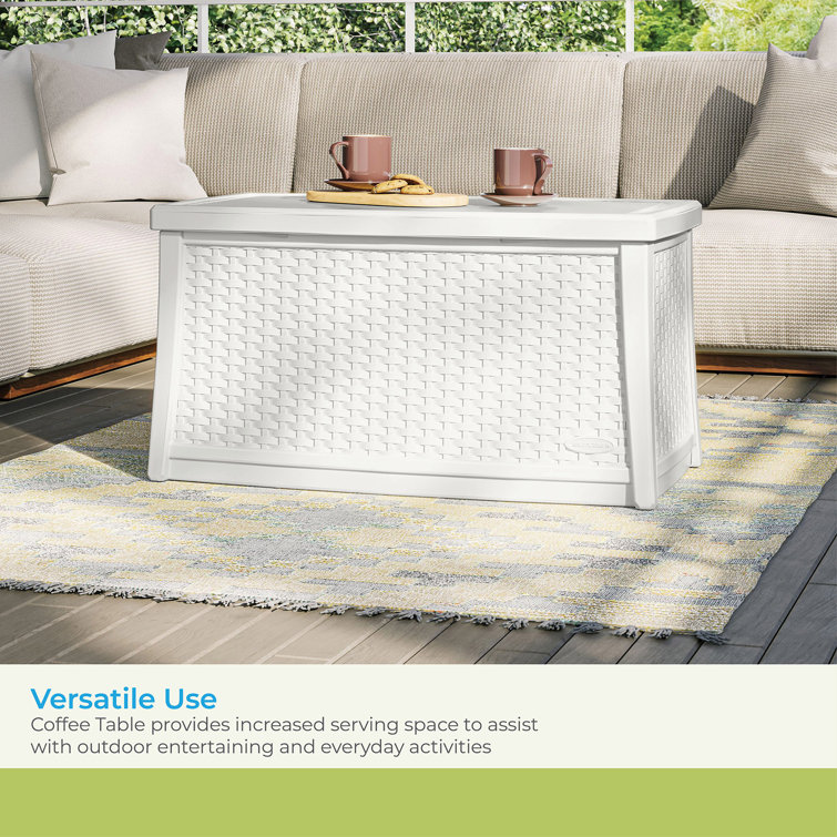 Suncast elements clearance coffee table